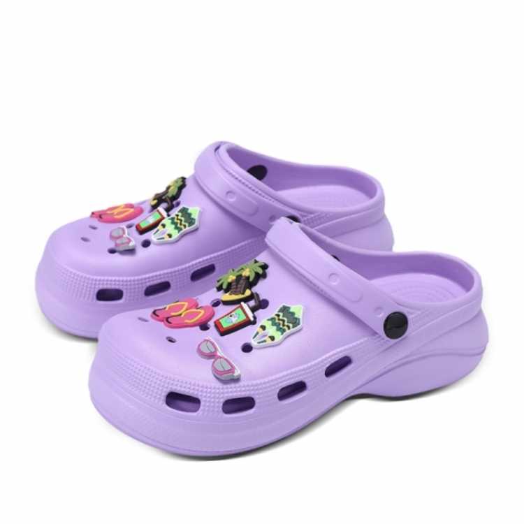 Hot Platform Sandals Women Clogs Orange Wedge Sandals Women High Heels Outdoor Beach Garden Casual Sandals Women