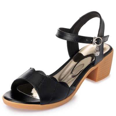 Women sandals 2021 new genuine leather women sandals plus size summer female ,peep toe Rome shoes woman sandalie fashion