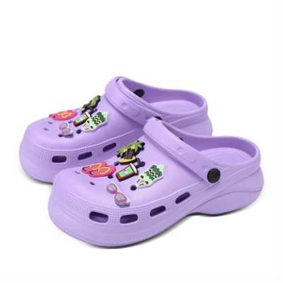 Hot Platform Sandals Women Clogs Orange Wedge Sandals Women High Heels Outdoor Beach Garden Casual Sandals Women