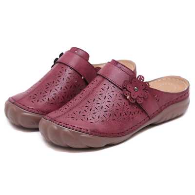 New European and American slippers female car line non slip bow, lightweight thick soled closed toe shoe sandals T329 3